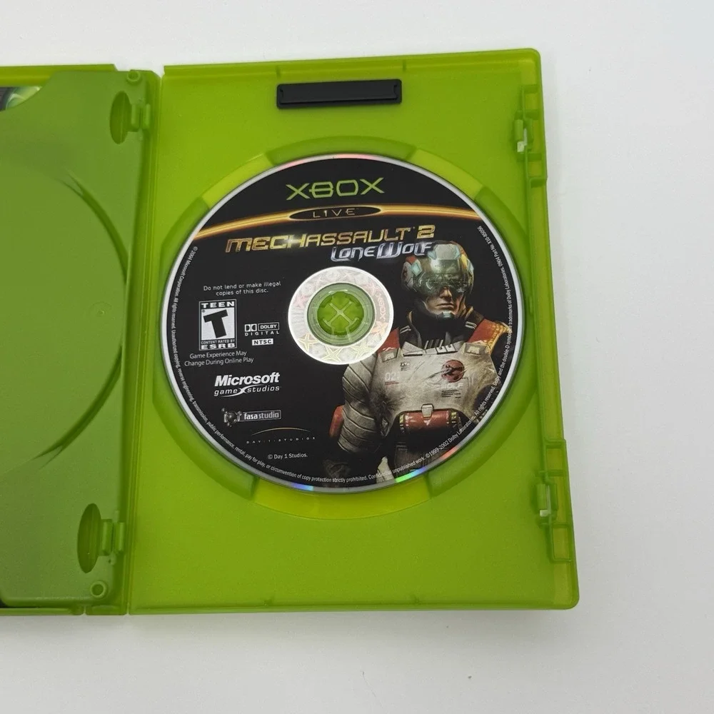 MechAssault 2: Lone Wolf - Limited Edition (Microsoft Xbox, 2004) CIB Working